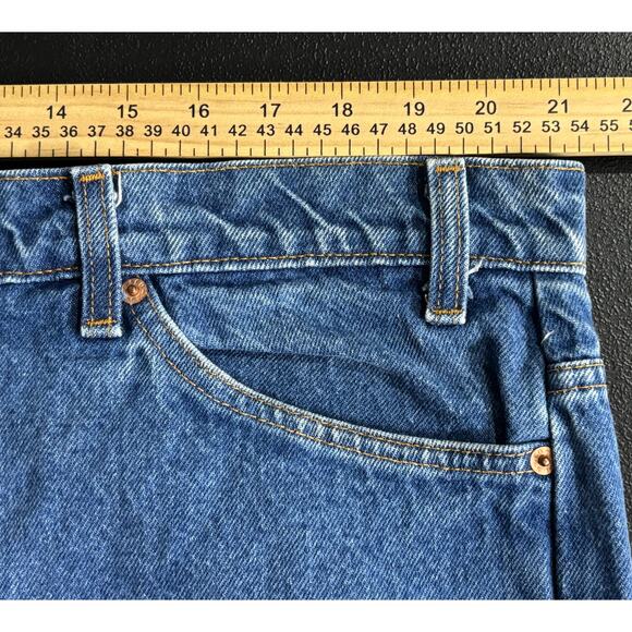 Levi’s Orange Tab Vintage Jeans Men’s 46×29 Classic Blue Denim USA Made - Picture 3 of 15